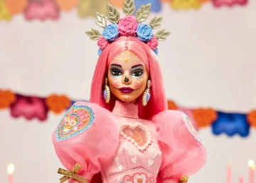 Barbie Pink Magnolia En El Día De Muertos 2023