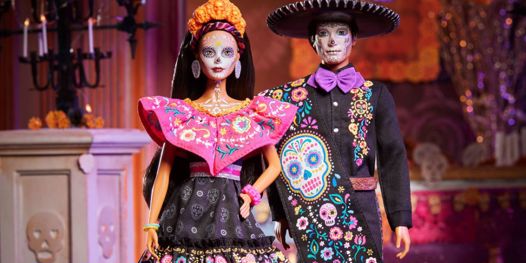Barbie Y Ken Día De Muertos 2023