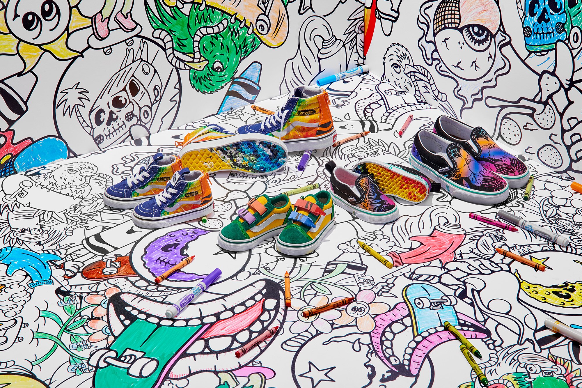 Vans Crayola Moda 2022